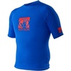 image:imageBody Glove Wetsuit Co Mens Basic Fitted Short Arm RashguardRoyal