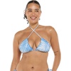 image:imageBody Glove DITA Slider Triangle Bikini Top SwimsuitDenim Palm