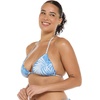 image:imageBody Glove DITA Slider Triangle Bikini Top SwimsuitDenim Palm