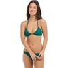 image:imageBody Glove DITA Slider Triangle Bikini Top SwimsuitLeafy Emerald