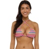 image:imageBody Glove DITA Slider Triangle Bikini Top SwimsuitShimmer Stripe