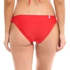 image:imageBody Glove Womens Standard Basic Solid Fuller Coverage Bikini Bottom SwimsuitSmoothie True Red