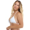 image:imageEvelyn Fixed Triangle Bikini Top Swimsuit with Adjustable 2way Back DetailApricot