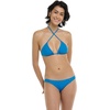 image:imageEvelyn Fixed Triangle Bikini Top Swimsuit with Adjustable 2way Back DetailBlue Wave