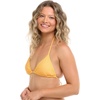 image:imageEvelyn Fixed Triangle Bikini Top Swimsuit with Adjustable 2way Back DetailCanary
