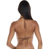 image:imageEvelyn Fixed Triangle Bikini Top Swimsuit with Adjustable 2way Back DetailDaisy Mae Suede