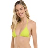 image:imageEvelyn Fixed Triangle Bikini Top Swimsuit with Adjustable 2way Back DetailKey Lime