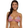 image:imageBody Glove DITA Slider Triangle Bikini Top SwimsuitShimmer Stripe