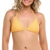image:imageEvelyn Fixed Triangle Bikini Top Swimsuit with Adjustable 2way Back DetailCanary