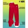 image:imageBody Glove Boys Sweatpants 4 Pack Active Performance Tricot Jogger Pants  Soft Stretch Tricot with Drawstring Waists Four Everyday Athletic Bottoms for School and PlayBlackGreyRedBlack