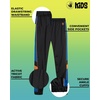 image:imageBody Glove Boys Sweatpants 4 Pack Active Performance Tricot Jogger Pants  Soft Stretch Tricot with Drawstring Waists Four Everyday Athletic Bottoms for School and PlayCharcoal Royal Panel