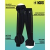 image:imageBody Glove Boys Sweatpants 4 Pack Active Performance Tricot Jogger Pants  Soft Stretch Tricot with Drawstring Waists Four Everyday Athletic Bottoms for School and PlayBlackGreyBlackNavy