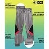 image:imageBody Glove Boys Sweatpants 4 Pack Active Performance Tricot Jogger Pants  Soft Stretch Tricot with Drawstring Waists Four Everyday Athletic Bottoms for School and PlayBlackGrey RedNavy