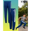 image:imageBody Glove Boys Sweatpants 4 Pack Active Performance Tricot Jogger Pants  Soft Stretch Tricot with Drawstring Waists Four Everyday Athletic Bottoms for School and PlayRoyalLight GreyBlackBlack
