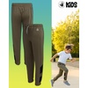 image:imageBody Glove Boys Sweatpants 4 Pack Active Performance Tricot Jogger Pants  Soft Stretch Tricot with Drawstring Waists Four Everyday Athletic Bottoms for School and PlayNavyGreenGreyBlack