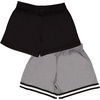 image:imageBody Glove Clothes Boys 2 Pack Active Mesh Shorts  Lightweight Breathable Athletic Shorts for Kids Sizes 2T18Dusty Gray  Black