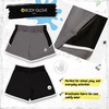 image:imageBody Glove Clothes Boys 2 Pack Active Mesh Shorts  Lightweight Breathable Athletic Shorts for Kids Sizes 2T18Gray  Black