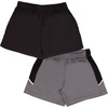 image:imageBody Glove Clothes Boys 2 Pack Active Mesh Shorts  Lightweight Breathable Athletic Shorts for Kids Sizes 2T18Gray  Black