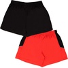 image:imageBody Glove Clothes Boys 2 Pack Active Mesh Shorts  Lightweight Breathable Athletic Shorts for Kids Sizes 2T18Red  Black
