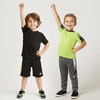 image:imageBody Glove Clothes Boys 4Piece Active Pant Set with 2 Short Sleeve Tees Jogger Pants amp Shorts Everyday Outfit Sizes 2T12Black Light Green