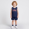 image:imageBody Glove Clothes Boys Americana 2 Pc Short Set Sizes 4 56 78  Patriotic Tee and Shorts Outfit for KidsDark Blue