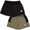 image:imageBody Glove Clothes Boys 2 Pack Active Mesh Shorts  Lightweight Breathable Athletic Shorts for Kids Sizes 2T18Green  Black