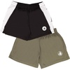 image:imageBody Glove Clothes Boys 2 Pack Active Mesh Shorts  Lightweight Breathable Athletic Shorts for Kids Sizes 2T18Green  Dark Black