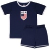 image:imageBody Glove Clothes Boys Americana 2 Pc Short Set Sizes 4 56 78  Patriotic Tee and Shorts Outfit for KidsBlue