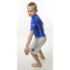 image:imageBody Glove Basic Deluxe Juniors Short Sleeve Lycra Rashguard ShirtWhitePink