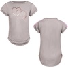 image:imageBody Glove Clothes Girls 4Piece Active Pant Set with 2 Short Sleeve Graphic Tees Jogger Pants amp Shorts Sizes 2T12Violet Gray