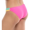 image:imageBody Glove Womens Flirty Surf Rider Bikini Bottom SwimsuitBubble Gum Colorblock