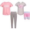 Peach/ Gray