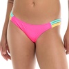 image:imageBody Glove Womens Flirty Surf Rider Bikini Bottom SwimsuitBubble Gum Colorblock