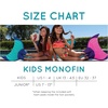 image:imageBody Glove Kids Mermaid Linden Foldable Travel MonofinsPINKBLUE