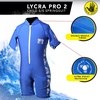 image:imageBody Glove Childs 8oz Pro Lycra Spring WetsuitRoyalFloral white