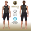 image:imageBody Glove Mens Heritage 2mm BackZip Short John WetsuitBlack