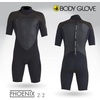 image:imageBody Glove Mens Phoenix 2mm BackZip Ss Springsuit WetsuitBlack
