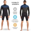 image:imageBody Glove Mens Phoenix 2mm ChestZip Long Sleeve Springsuit WetsuitNavyBlack