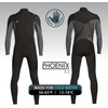 image:imageBody Glove Mens Phoenix 32mm ChestZip Long Sleeve Full WetsuitBlackCharcoal
