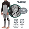 image:imageBody Glove Mens Variant 32MM Long Sleeve ChestZip Full WetsuitBlackGreen