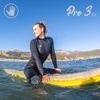 image:imageBody Glove Pro3 Womens Full Suit 32mm Black Back Zip Quadra Flex 4 Way Stretch Thermal Lightweight Performance for Surfing Bodyboarding Swimming Snorkeling and Scuba Diving34