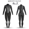 image:imageBody Glove Pro3 Womens Full Suit 32mm Black Back Zip Quadra Flex 4 Way Stretch Thermal Lightweight Performance for Surfing Bodyboarding Swimming Snorkeling and Scuba Diving34