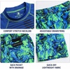 image:imageBody Glove Boys 2 Piece Swim Set Rash Guard amp Swim Trunks Sizes 412  UPF 50 Sun Protection QuickDry Lightweight Fabric for Beach and Pool Days Matching Print Stretch Comfort Fit for KidsNavy Green Surfer