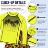 image:imageBody Glove Boys 2 Piece Swim Set Rash Guard amp Swim Trunks Sizes 412  UPF 50 Sun Protection QuickDry Lightweight Fabric for Beach and Pool Days Matching Print Stretch Comfort Fit for KidsNeon Yellow Palm Trees