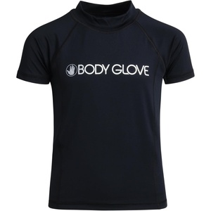 image:imageBody Glove Boys Rashguard Set UPF 50 Swim Shirt amp Bord Shorts Bathing SuitBlack Short Sleeve