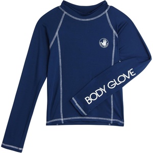 image:imageBody Glove Boys Rashguard Shirt UPF 50 Long Sleeve Rash Swim ShirtNavy Long Sleeve