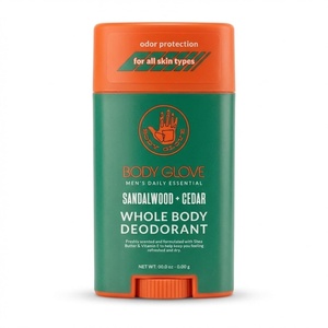 image:imageBody Glove Mens Whole Body Deodorant amp Antiperspirant Bourban amp Oak Scented  Full Body Scented Travel Deodorant for Men Infused wShea Butter amp Vitamin E  28 ozSandalwood  Cedar
