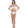 image:imageBody Glove Womens Smoothies Nuevo Contempo Solid Full Coverage Bikini Bottom SwimsuitWhite